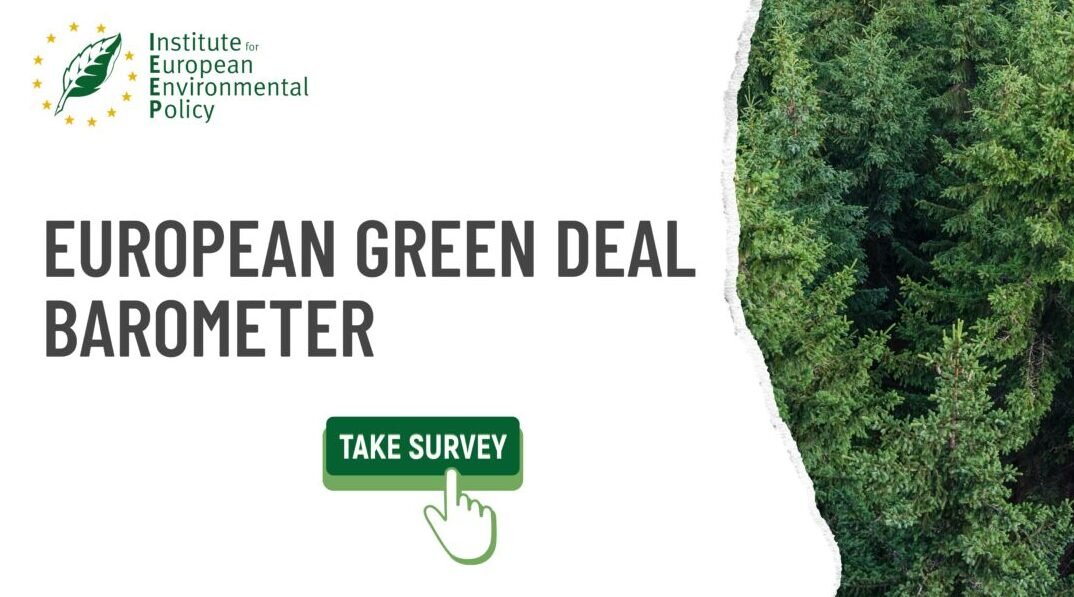 The Green Deal Barometer Is Back With Its Third Edition – IEEP AISBL