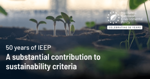 Sustainable finance