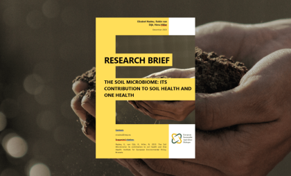 THE SOIL MICROBIOME ITS CONTRIBUTION TO SOIL HEALTH AND ONE HEALTH report IEEP (2023)